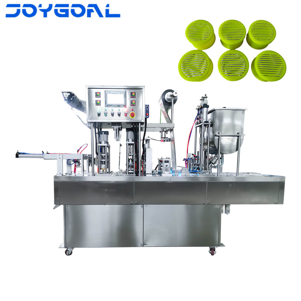 automatic water cup filling and sealing machine for fragrance